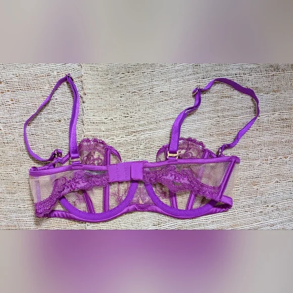 Honey Birdette Gabrielle Orchid Bra - Picture 7 of 9